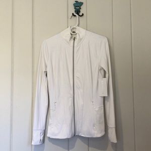 Athleta white jacket